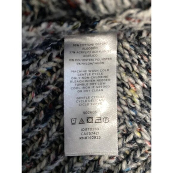 Loft Classic Cardigan Preppy Soft Knit Tweed Button-Up Cozy Sweater Womens Sz S - Picture 5 of 8